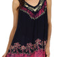 Sakkas Oasis Gauzy Crepe Sleeveless Blouse