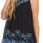 Sakkas Oasis Gauzy Crepe Sleeveless Blouse