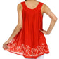 Sakkas Oasis Gauzy Crepe Sleeveless Blouse