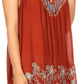 Sakkas Oasis Gauzy Crepe Sleeveless Blouse