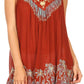 Sakkas Oasis Gauzy Crepe Sleeveless Blouse