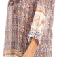 Sakkas Myra Ethnic Print Tunic with Embroidery