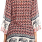 Sakkas Myra Ethnic Print Tunic with Embroidery