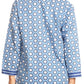 Sakkas Lia Unique Honeycomb Rayon Tunic Top with 3/4 Sleeve