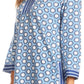 Sakkas Lia Unique Honeycomb Rayon Tunic Top with 3/4 Sleeve