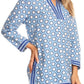 Sakkas Lia Unique Honeycomb Rayon Tunic Top with 3/4 Sleeve