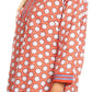 Sakkas Lia Unique Honeycomb Rayon Tunic Top with 3/4 Sleeve