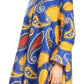 Sakkas Sol Womens Summer Swing Loose Dress African Print Roll up Sleeve Button