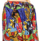 Sakkas Mela Women's Long Sleeve Peplum Off Shoulder Blouse Top in African Ankara