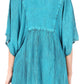 Sakkas  Amori V-Neck Embroidery Poncho Top / Cover Up