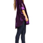 Sakkas  Amori V-Neck Embroidery Poncho Top / Cover Up