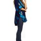 Sakkas  Amori V-Neck Embroidery Poncho Top / Cover Up
