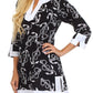 Sakkas Anchor Cotton Long Sleeve Tunic Blouse