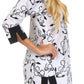 Sakkas Anchor Cotton Long Sleeve Tunic Blouse