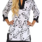 Sakkas Anchor Cotton Long Sleeve Tunic Blouse