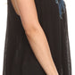 Sakkas Paradise Embroidered Relaxed Fit Blouse