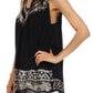 Sakkas Paradise Embroidered Relaxed Fit Blouse