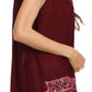 Sakkas Paradise Embroidered Relaxed Fit Blouse