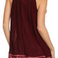Sakkas Paradise Embroidered Relaxed Fit Blouse