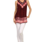 Sakkas Paradise Embroidered Relaxed Fit Blouse