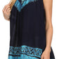Sakkas Paradise Embroidered Relaxed Fit Blouse