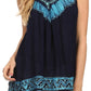 Sakkas Paradise Embroidered Relaxed Fit Blouse