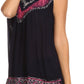 Sakkas Paradise Embroidered Relaxed Fit Blouse