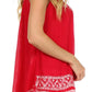 Sakkas Paradise Embroidered Relaxed Fit Blouse