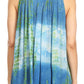 Sakkas Women's Tie Dye Floral Sequin Sleeveless Blouse