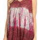 Sakkas Women's Tie Dye Floral Sequin Sleeveless Blouse