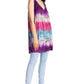 Sakkas Women's Tie Dye Floral Sequin Sleeveless Blouse