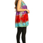 Sakkas Women's Tie Dye Floral Sequin Sleeveless Blouse