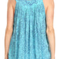 Sakkas Bohemian Summer Sleeveless Blouse
