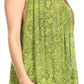 Sakkas Bohemian Summer Sleeveless Blouse