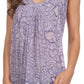 Sakkas Bohemian Summer Sleeveless Blouse