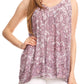 Sakkas Bohemian Summer Sleeveless Blouse