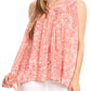 Sakkas Bohemian Summer Sleeveless Blouse