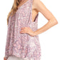 Sakkas Bohemian Summer Sleeveless Blouse