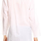 Sakkas Ariana Long Sleeve Button Up Blouse with Floral Embroidery