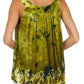 Sakkas Palmetto Batik Sleeveless Blouse