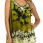 Sakkas Palmetto Batik Sleeveless Blouse