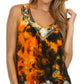 Sakkas Palmetto Batik Sleeveless Blouse