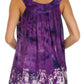 Sakkas Palmetto Batik Sleeveless Blouse