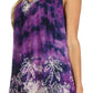 Sakkas Palmetto Batik Sleeveless Blouse