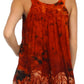 Sakkas Palmetto Batik Sleeveless Blouse