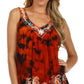 Sakkas Palmetto Batik Sleeveless Blouse
