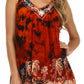 Sakkas Palmetto Batik Sleeveless Blouse