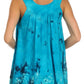 Sakkas Palmetto Batik Sleeveless Blouse