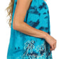 Sakkas Palmetto Batik Sleeveless Blouse