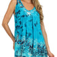 Sakkas Palmetto Batik Sleeveless Blouse